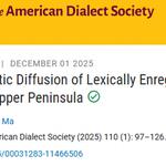 The Geolinguistic Diffusion of Lexically Enregistered Variants in Michigan's Upper Peninsula
